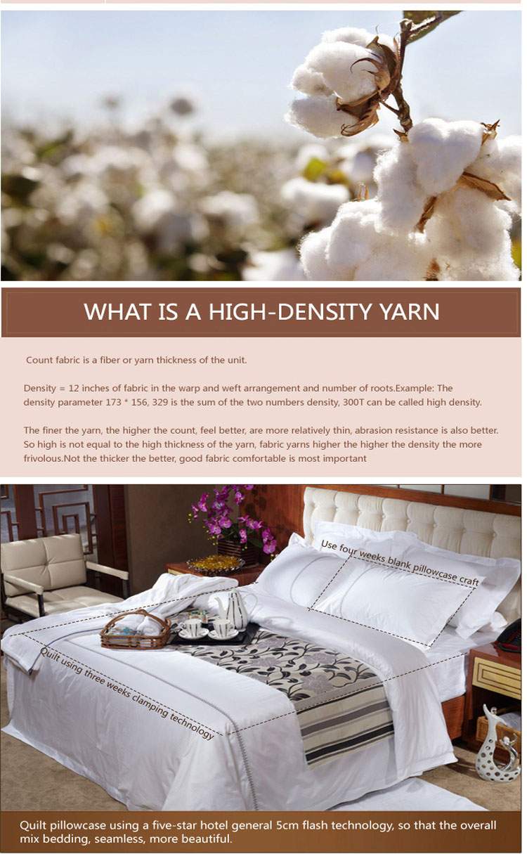 4PCS Embroidery White Quilt Cover Set