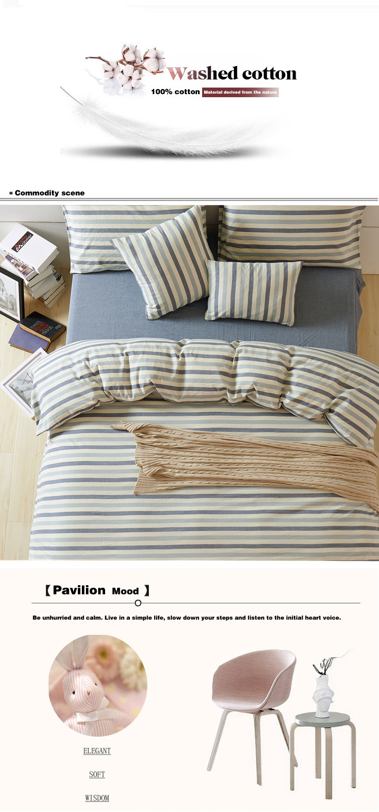 Apartment King Size Bed Sheet Set