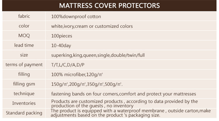 Protection with Bed Twin Mattress Protector