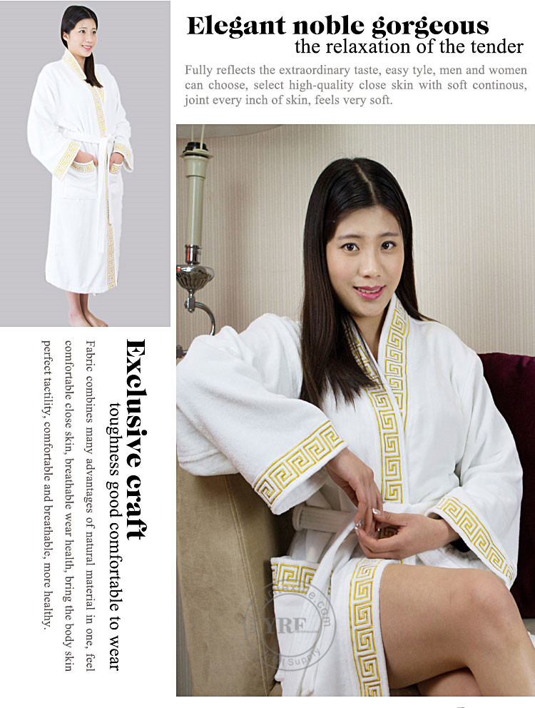 Waffle Bath Robe For Men And Women