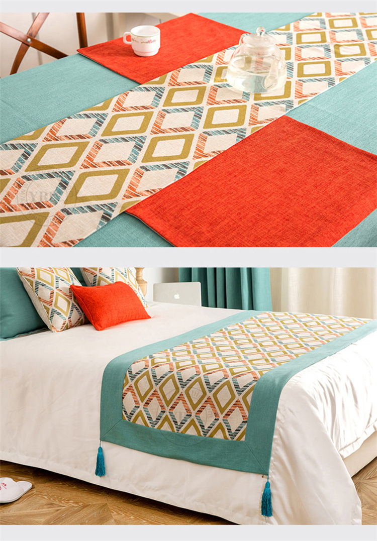 New Style Hotel Bed Runner