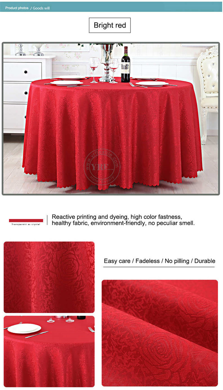 China Round Table Cover