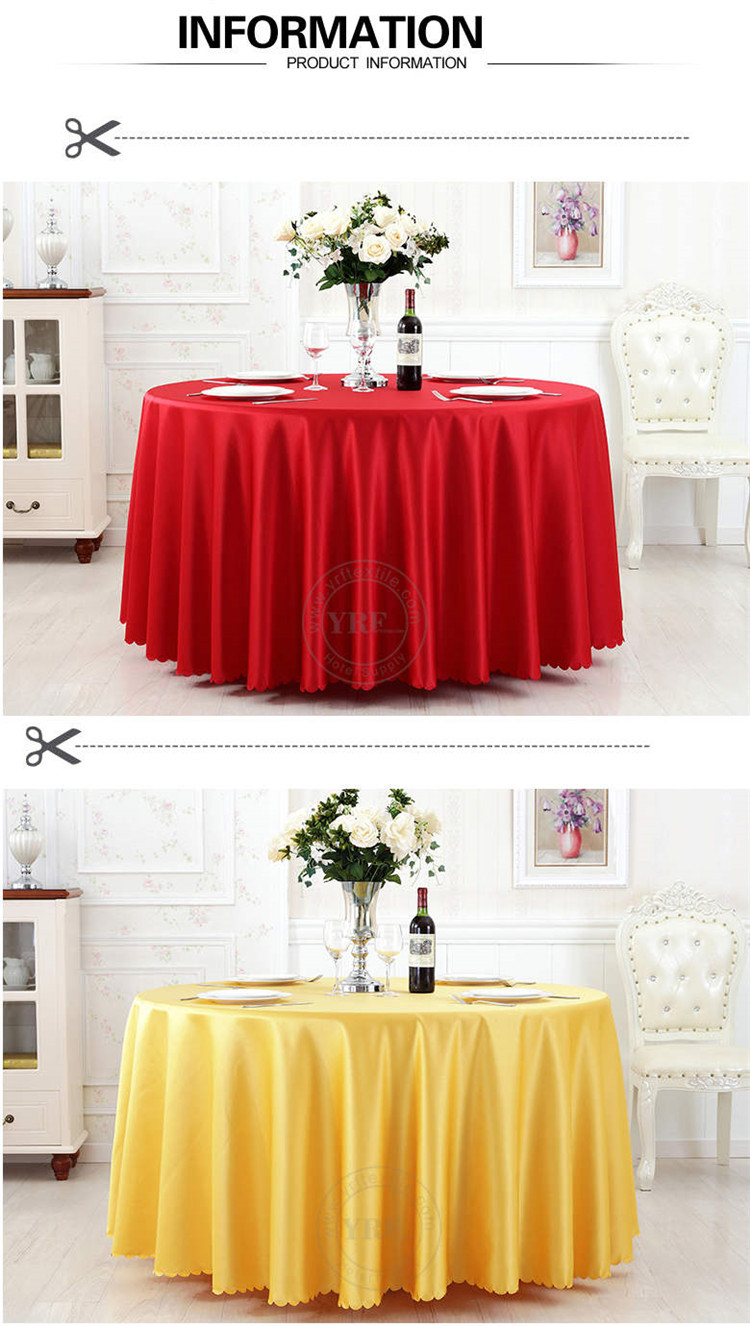 Fancy Wedding Table Cloth