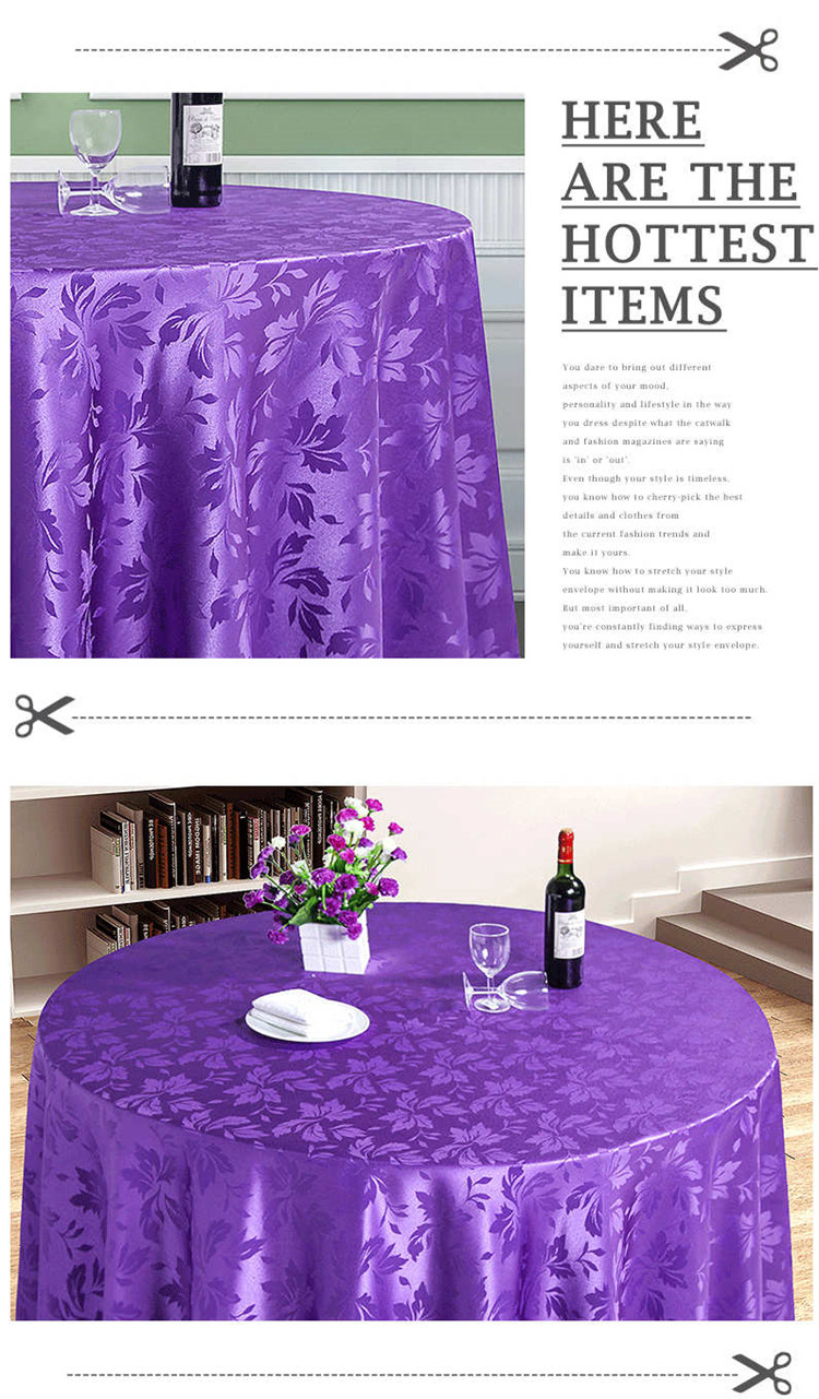 Decorative Wedding Table Cloth