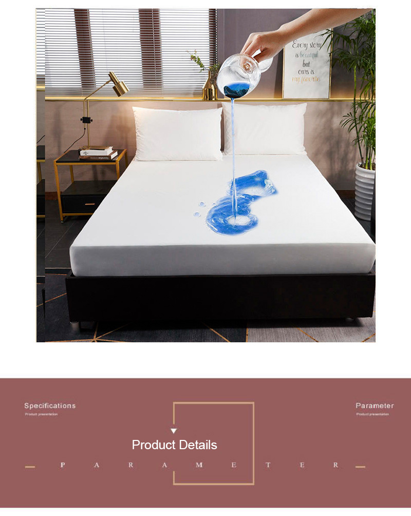 Polyester Mattress Topper Pad Cover