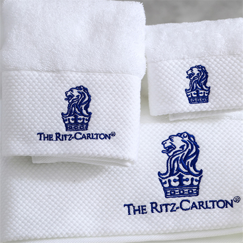 Gym Face Towel With Embroidery Logo Custom Color