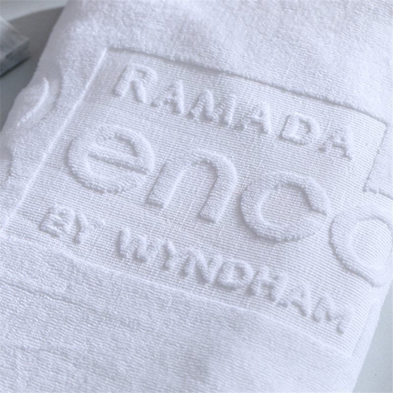 Combed cotton SPA Hand Towel Jacquard logo