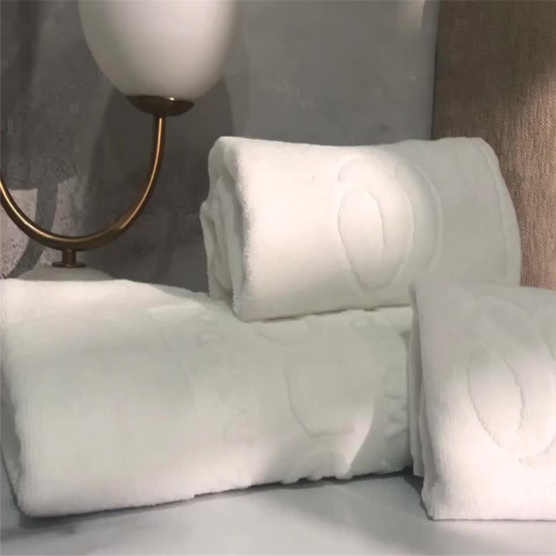 SPA Hand Towel Combed cotton Jacquard logo