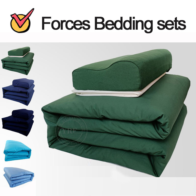 Militia Solid Colours Bed Set