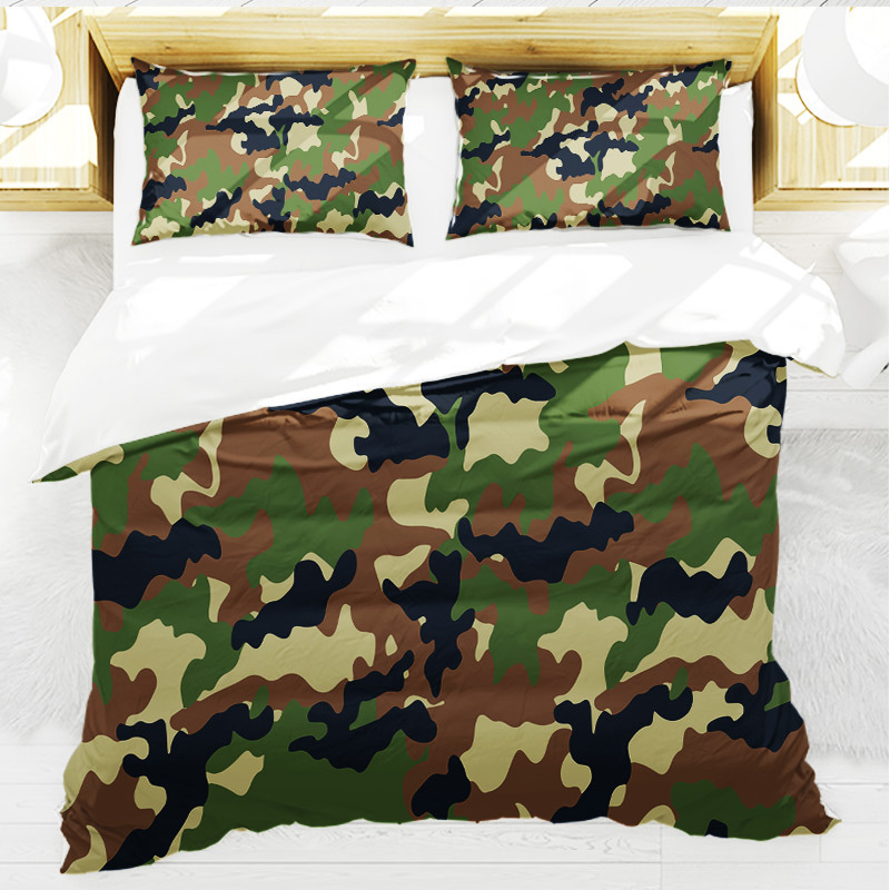 Militia Camouflage Comforter Set