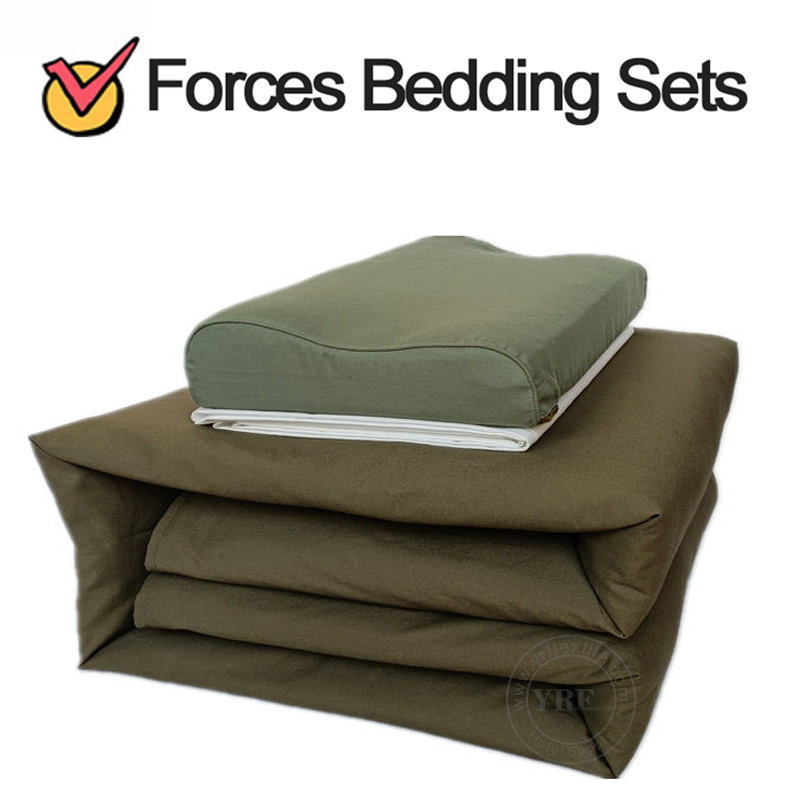 Military Solid Colours Bed Set