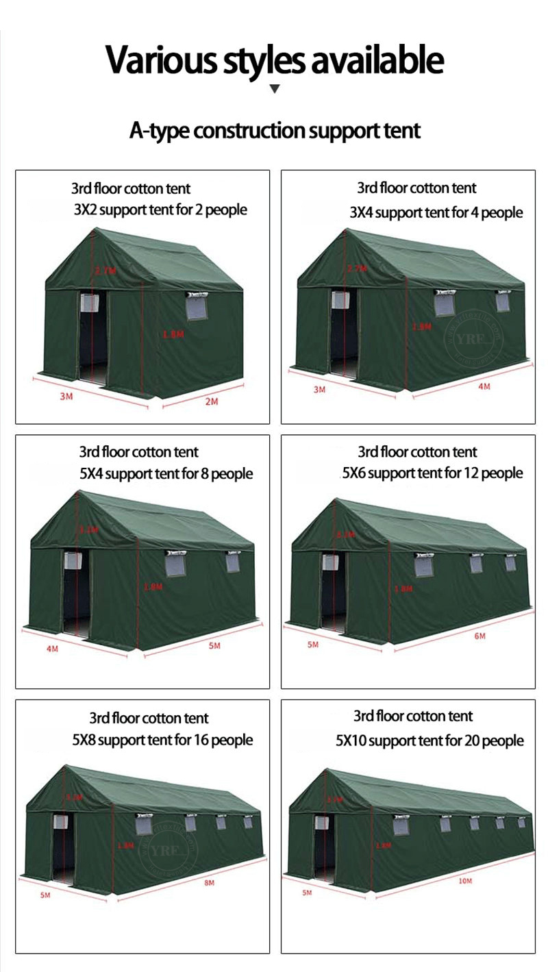 Russian Canvas Surplus Tents