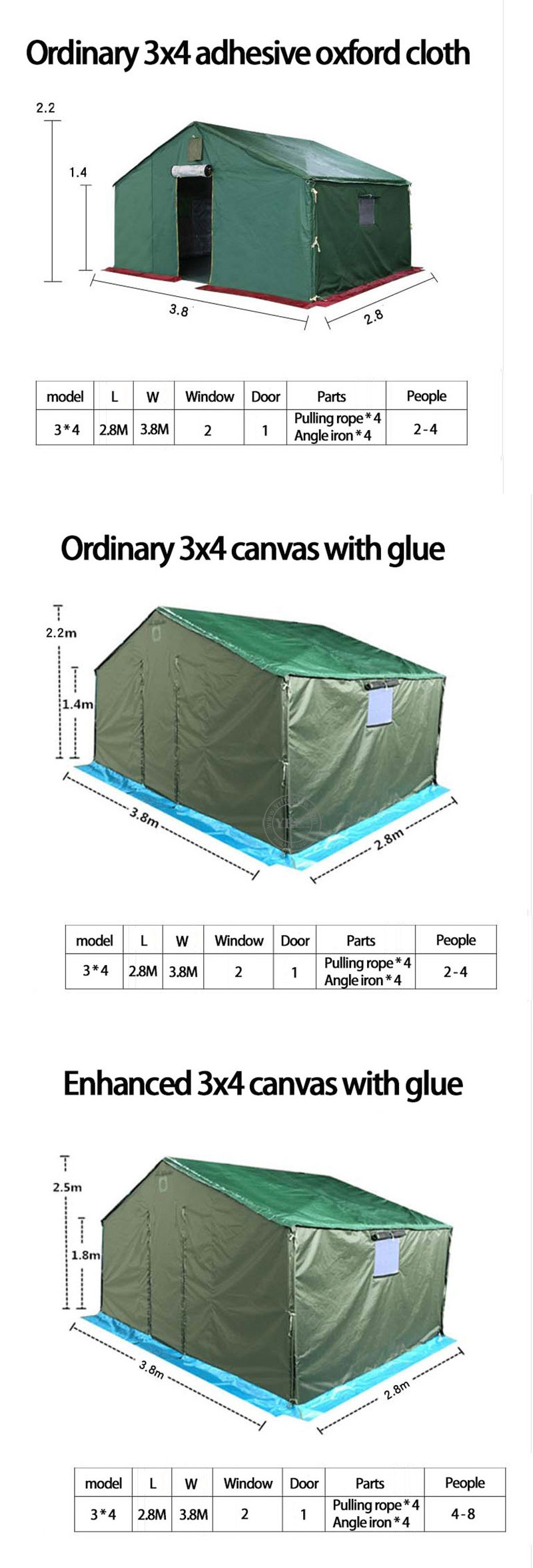 Camping Outdoor Surplus Tents