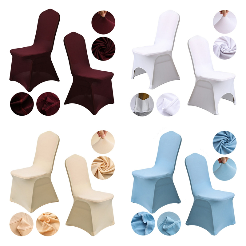 Swag Back Ruffled Spandex Chair Covers