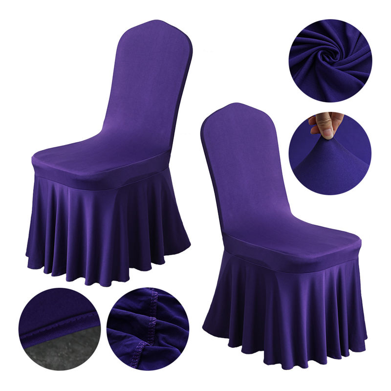 Dining Spandex High Stretch Chair Cover