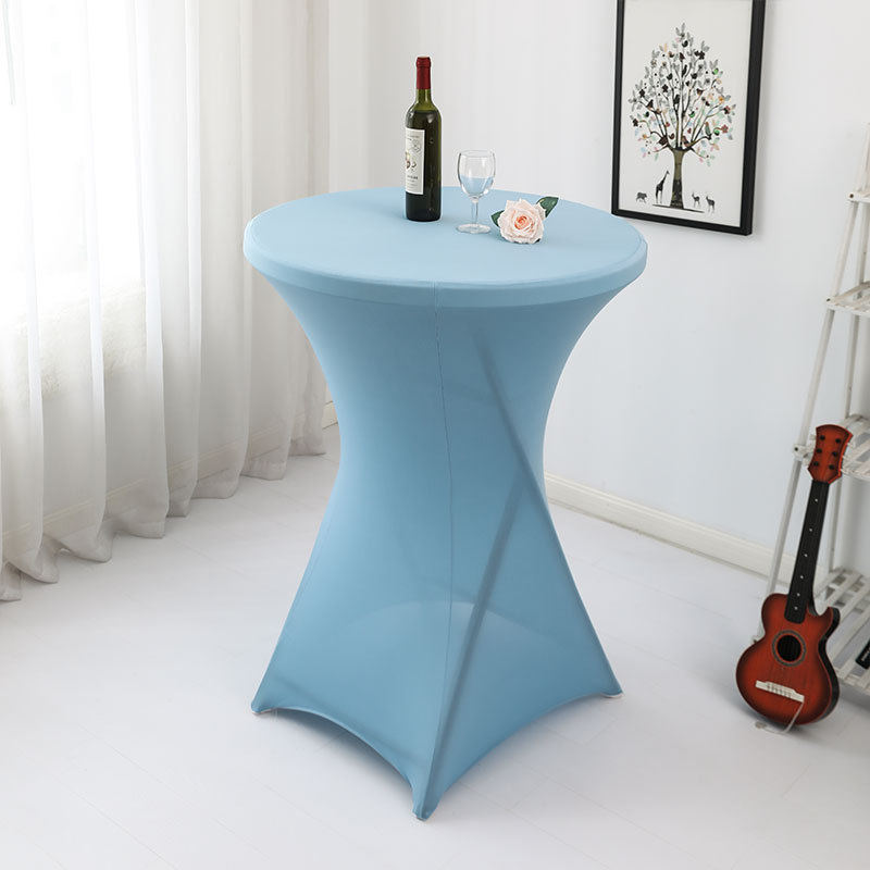 Wedding Party 4 Ft Spandex Stretch Tablecloth Table Covers For Wedding