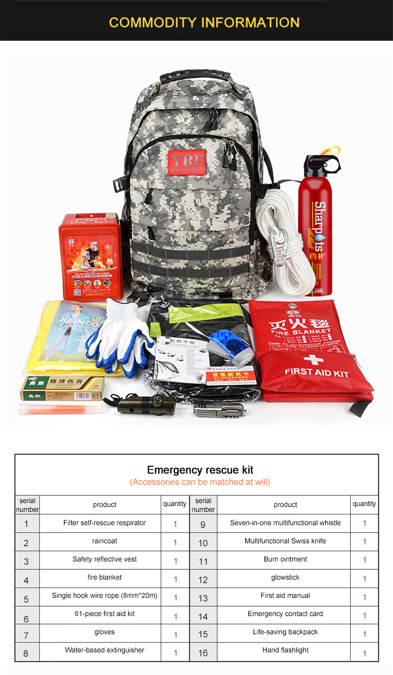 Tourniquet Medical Bag Survival Kit