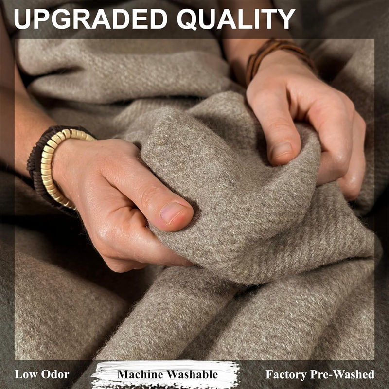 Emergency response - wool blanket - safety and comfort