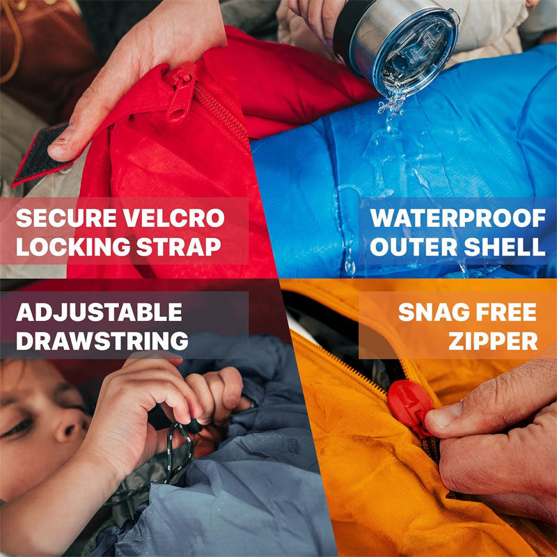 Waterproof 1.3kg sleeping bag