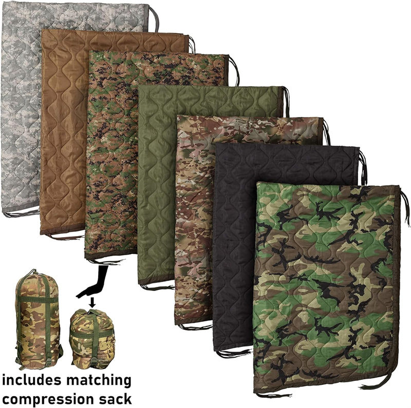 Military rain poncho liner compression sack