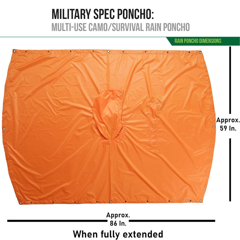 Poncho liners relief supplies