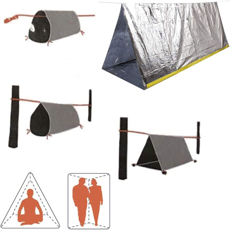 Compact Emergency Tent - 240x180CM Shelter
