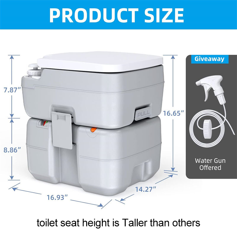 Durable Piston Pump for portable toilets