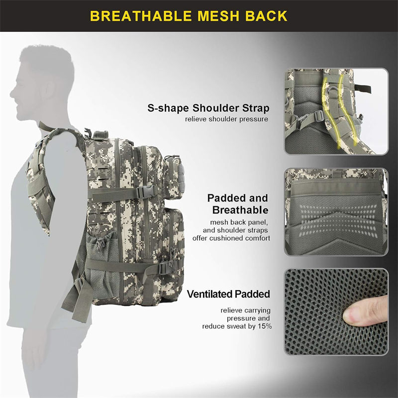 Discounted Camouflage Earthquake Disaster Backpack