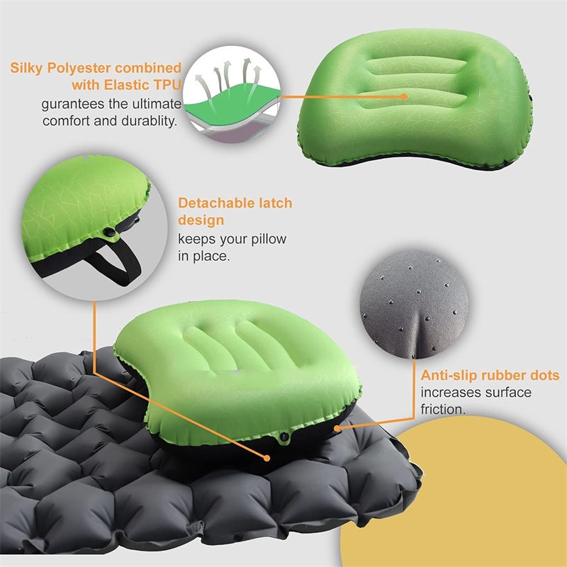 Military Grade TPU Inflatable Pillow 