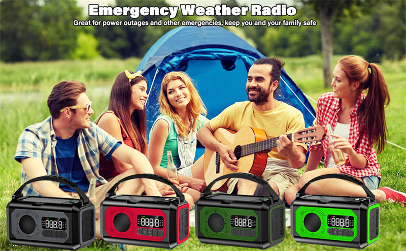 With SOS alert Emergency Preparedness Radio