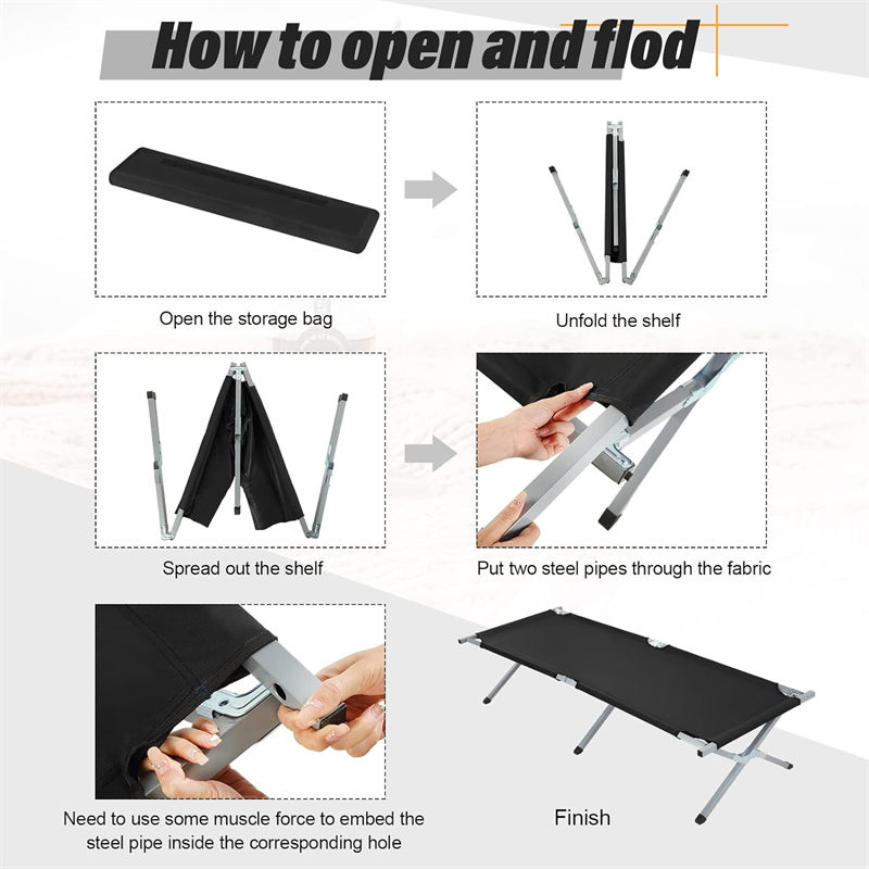 Government reserves Simple Folding Bed