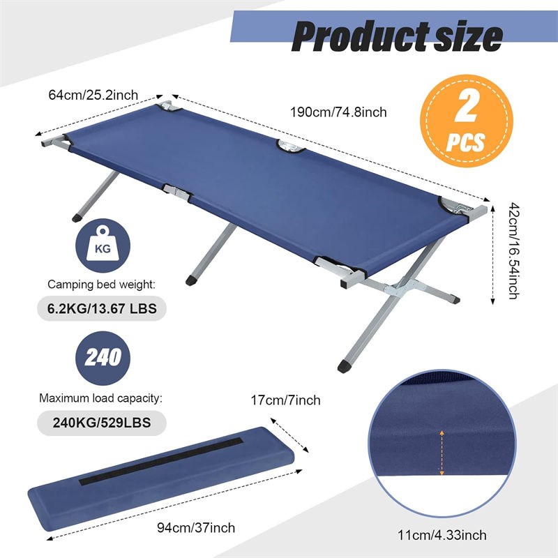 Folding Bed High Quality Emergency Product