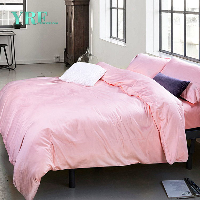 Soft Cotton Double Bedroom Hot Pink Comforter Set MG-053