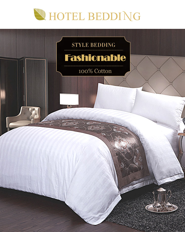 Comfortable Hotel Comfortable Stripe Bedding