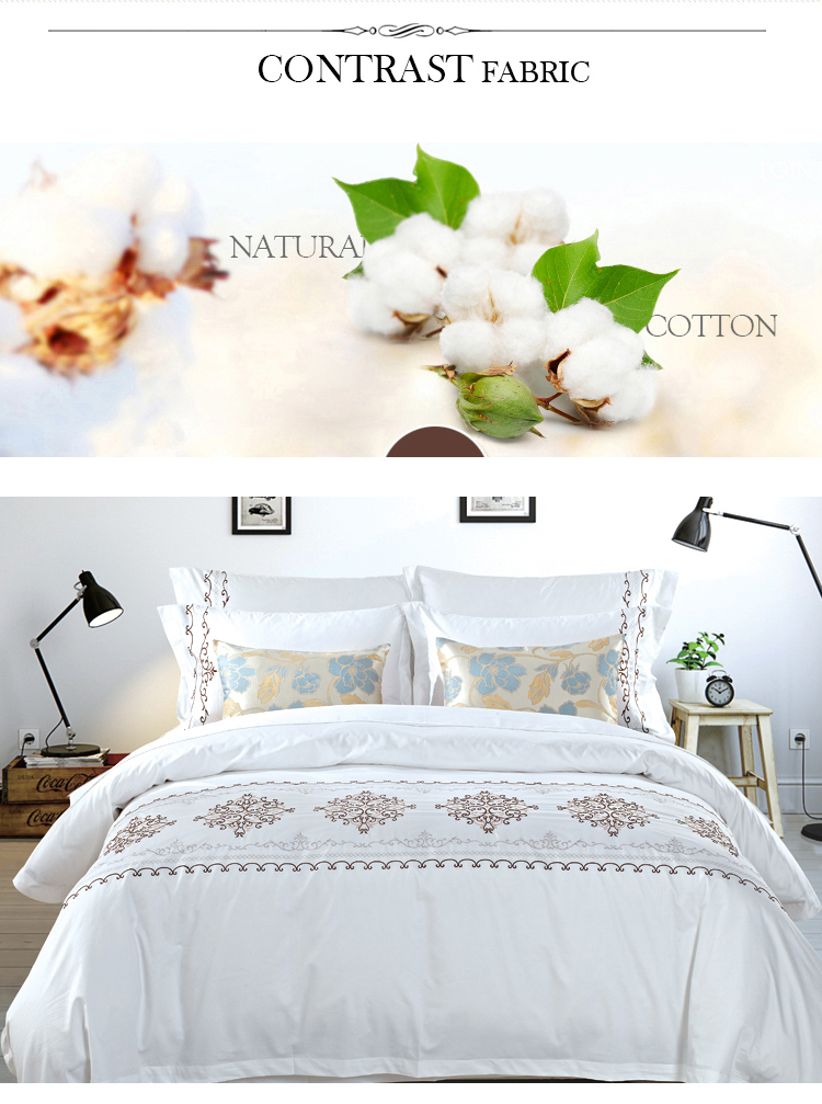 Soft Satin white bed covers