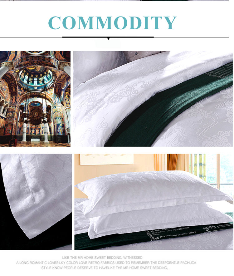 3 Star Hotel Jacquard Duvet Cover Set