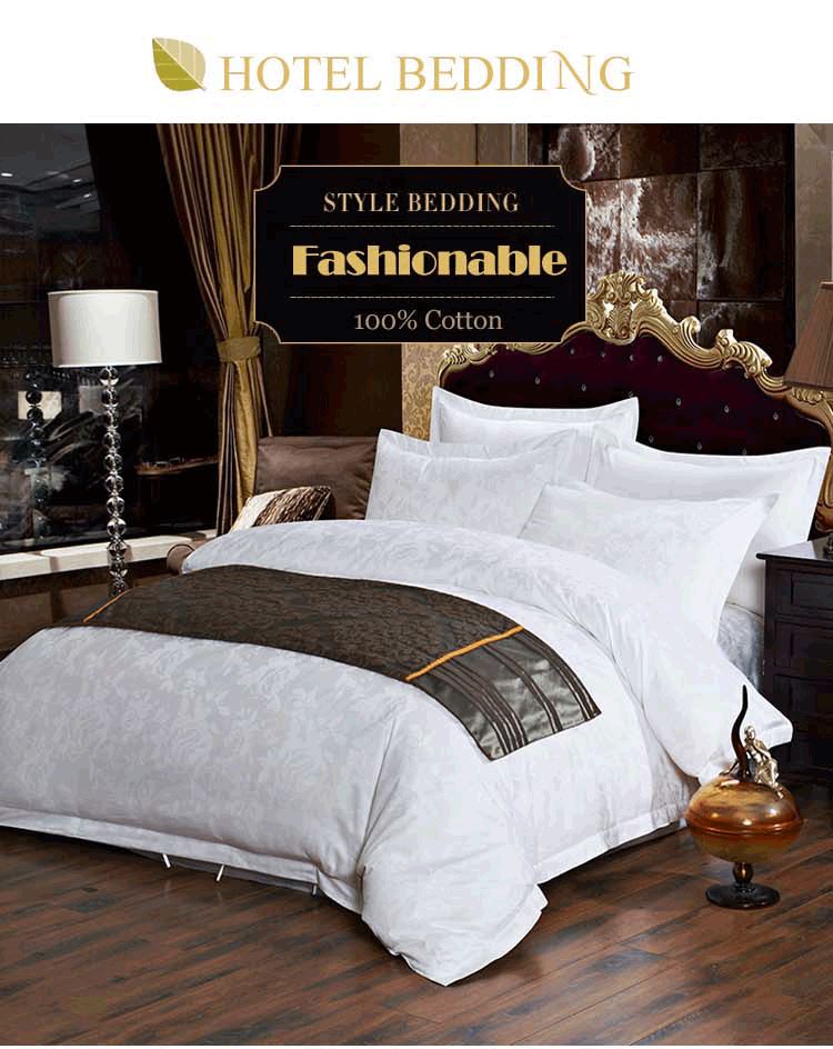 Expensive Hotel Jacquard Bedding