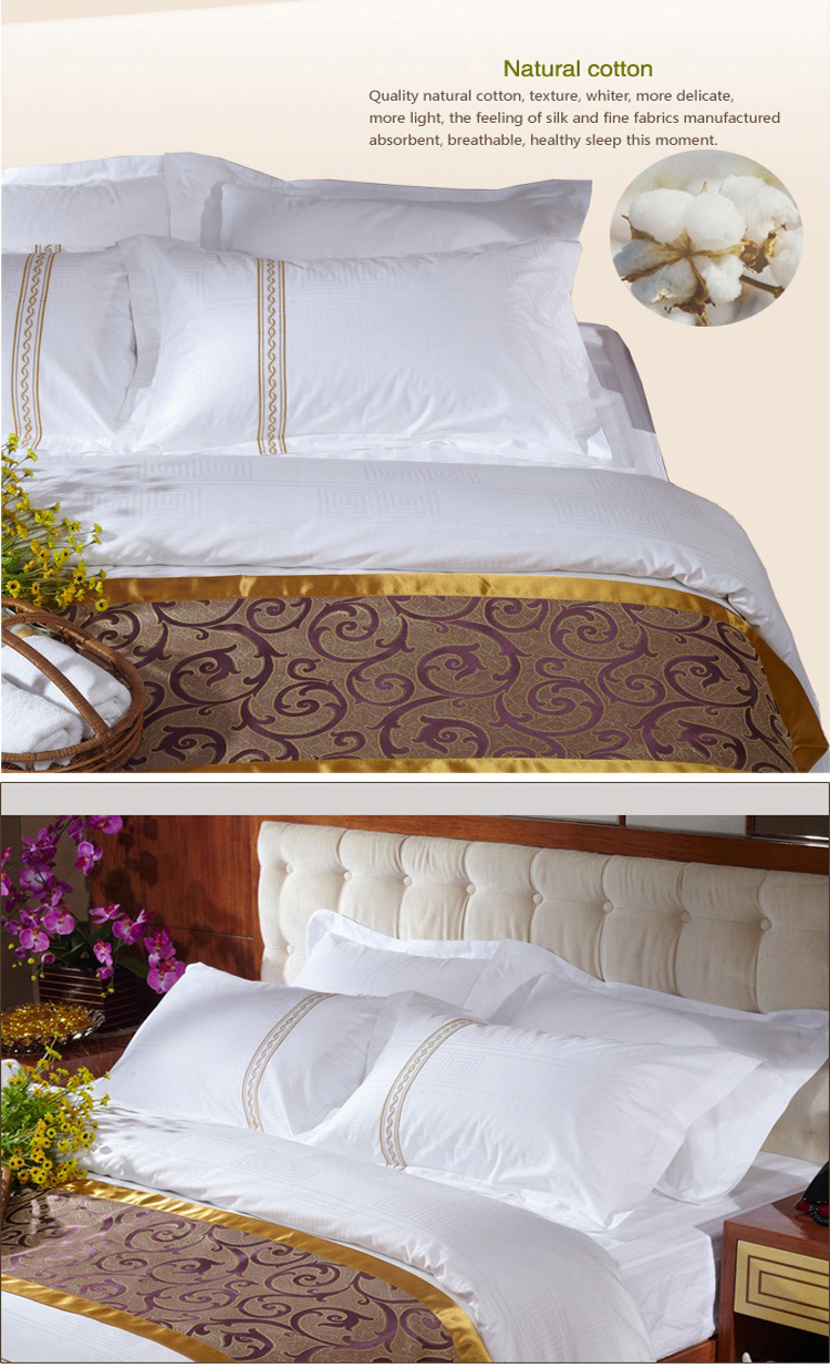 Jacquard White Comforter Set Full