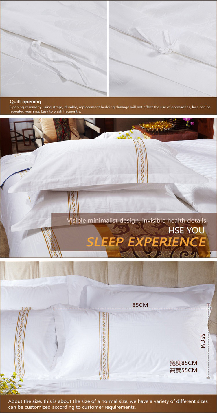 Double Jacquard White Comforter Set Full