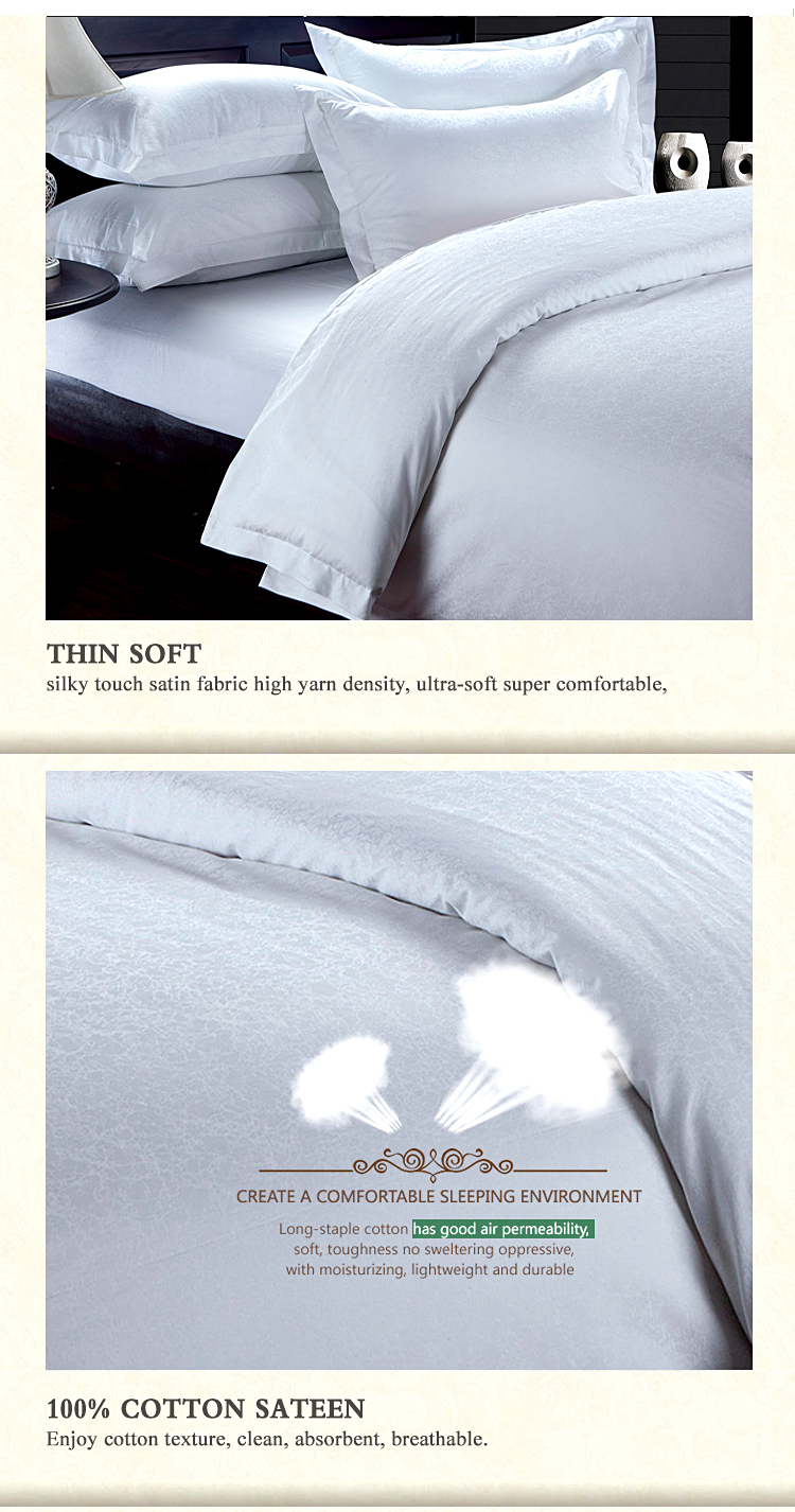 Luxurious Hotel Jacquard Duvet Cover