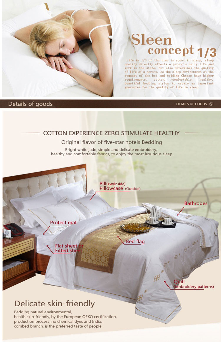 Single Professional Plain White Duvet Cover