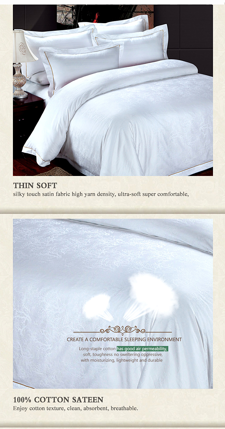 Cotton 4PCS Bedspread Cover