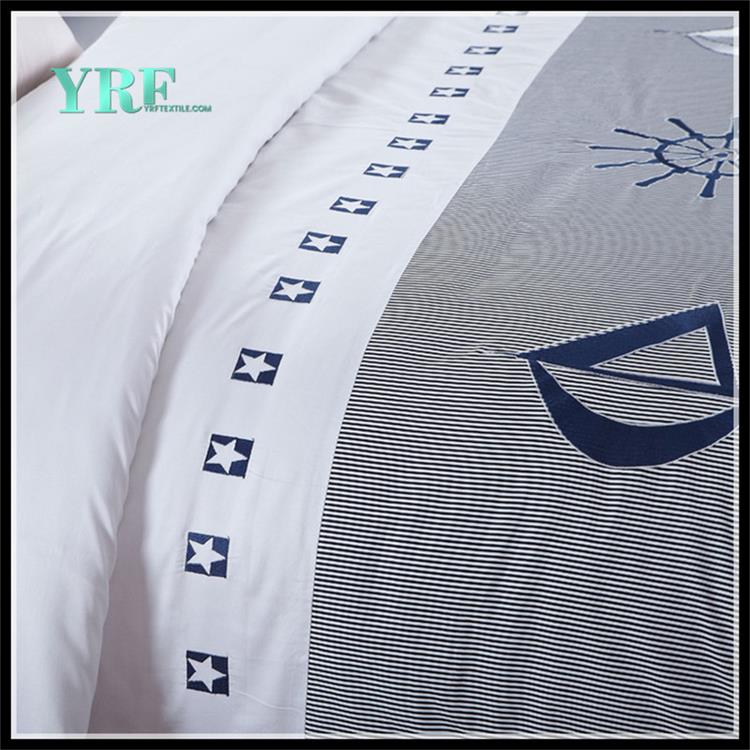 OEM Luxury Hotel Embroidered Duvet Cover