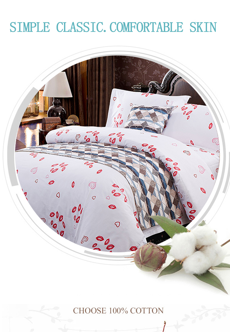 100% Cotton Twin Pretty Duvet Covers