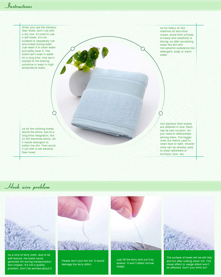 3PCS Wholesale Absorbent Towel