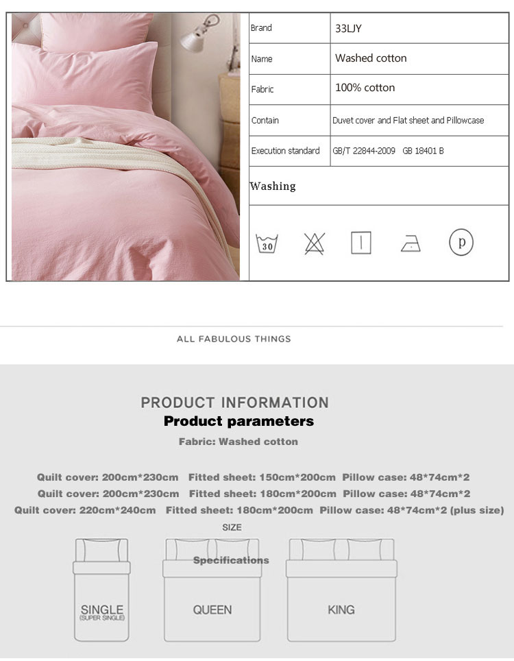 Soft King Pink Bedding Sets