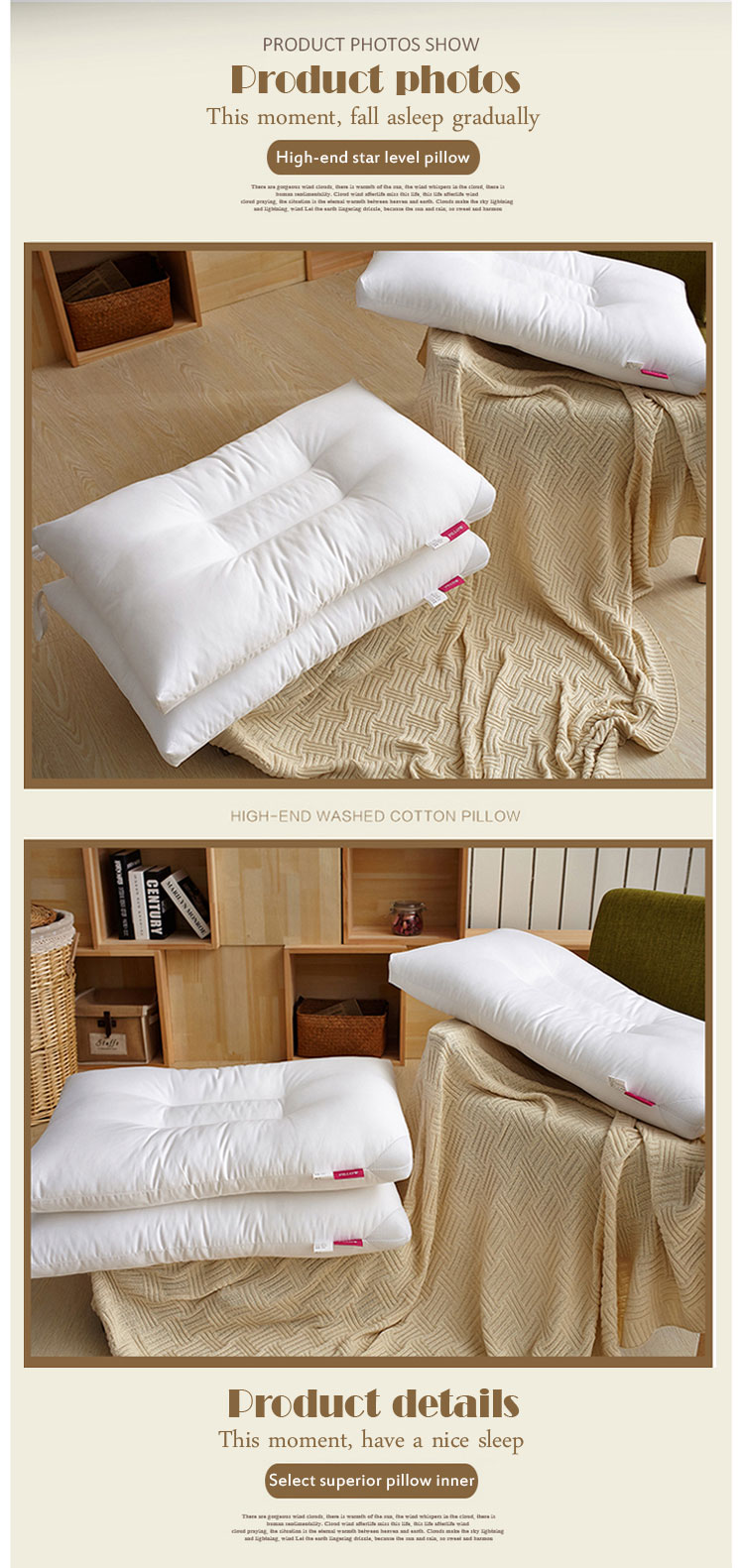 Comfort Pillow for Apartment