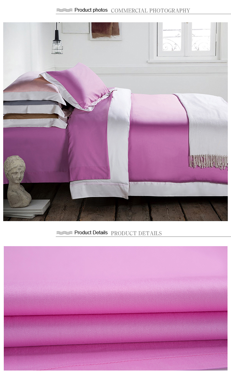 Patchwork Comfortable Luxury Purple Bedding