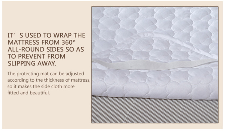 Luxury Cotton Bed Zippered Mattress Protector
