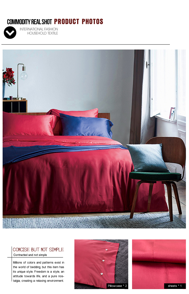 Environmental Lodge Red Duvet Sets Double